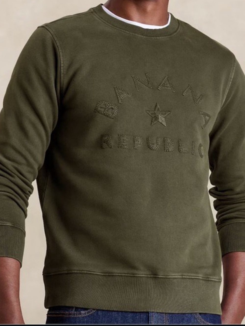 Bananas Republic Crewneck Sweatshirt